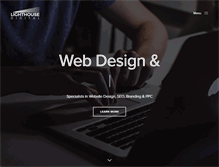 Tablet Screenshot of lighthousedigital.co.uk